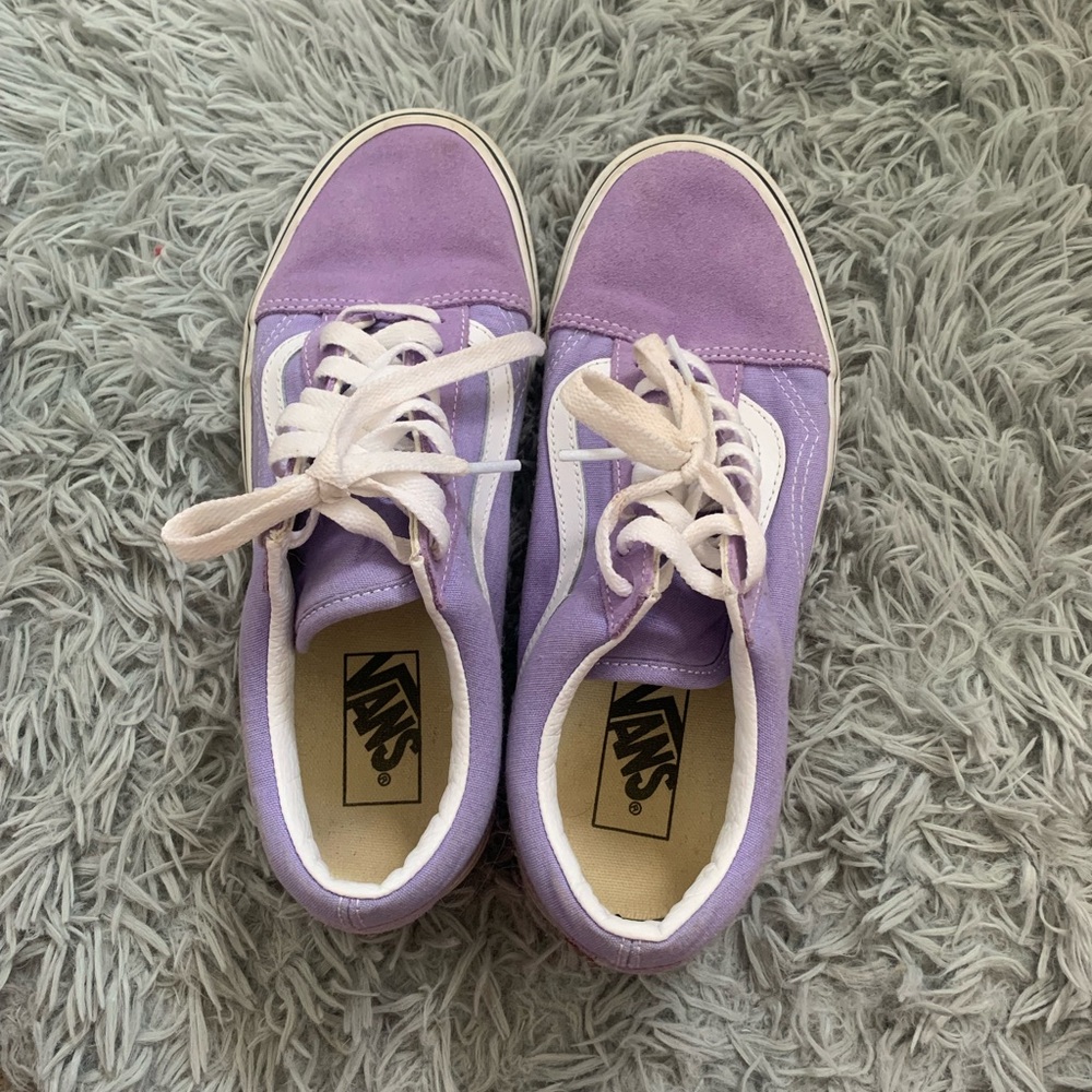 Lavender Old Skool vans